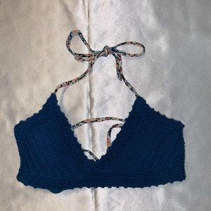 Crochet bikini top